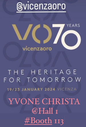 VicenzaOro jewelry show: January 19-23, 2024