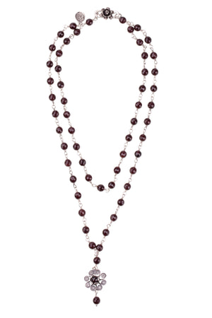 Garnet Cabernet Necklace