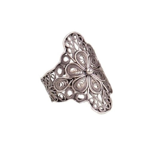 Floral Embrace  Ring