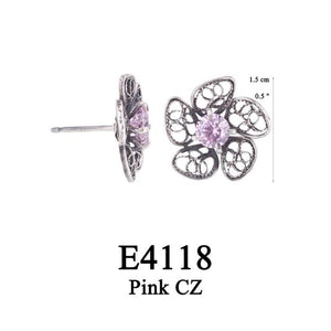 Phlox flower stud earrings ✿