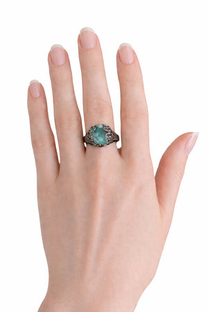 Aqua Lemuria Nouveau Ring - R5361