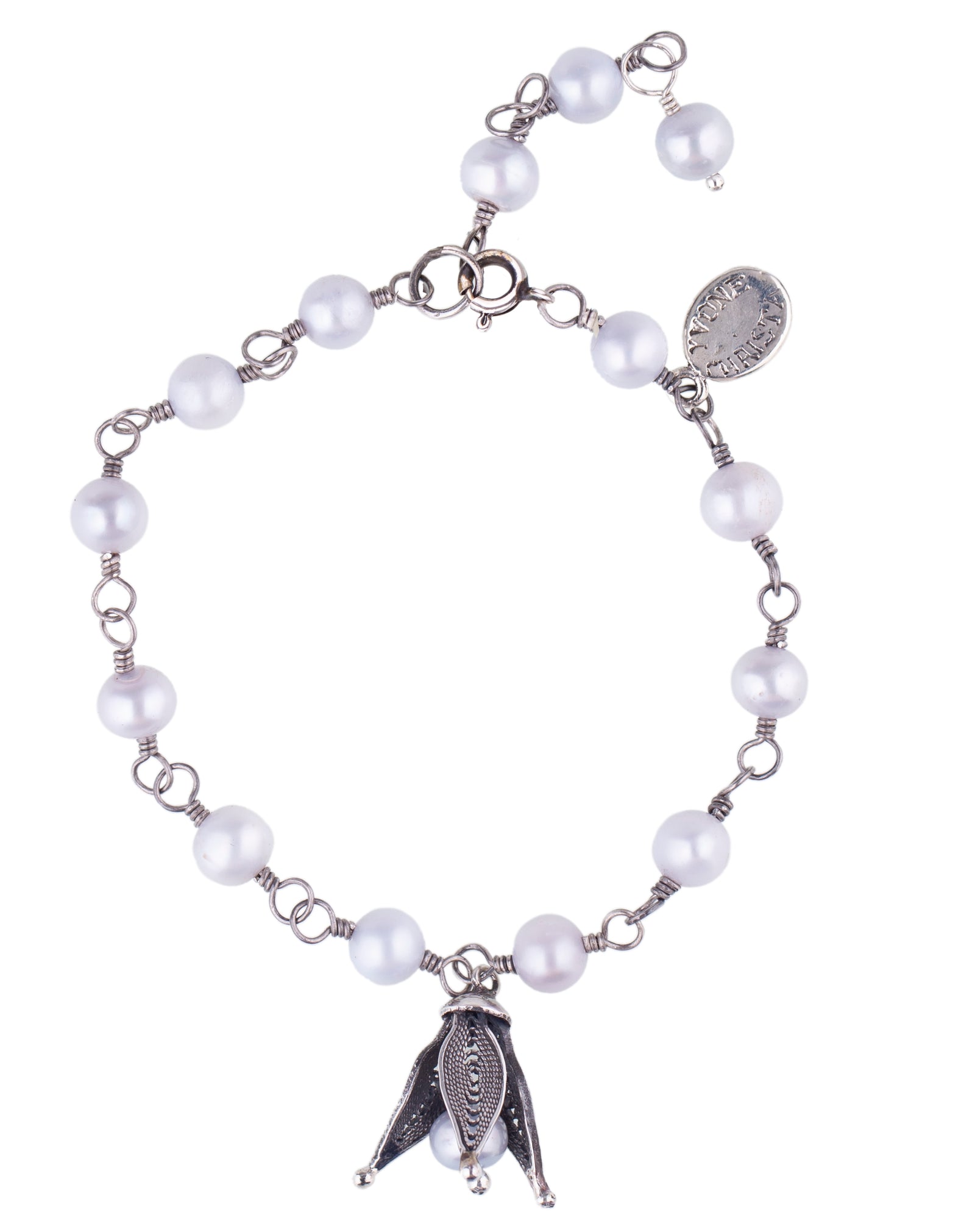 Snowdrop Flower Bracelet