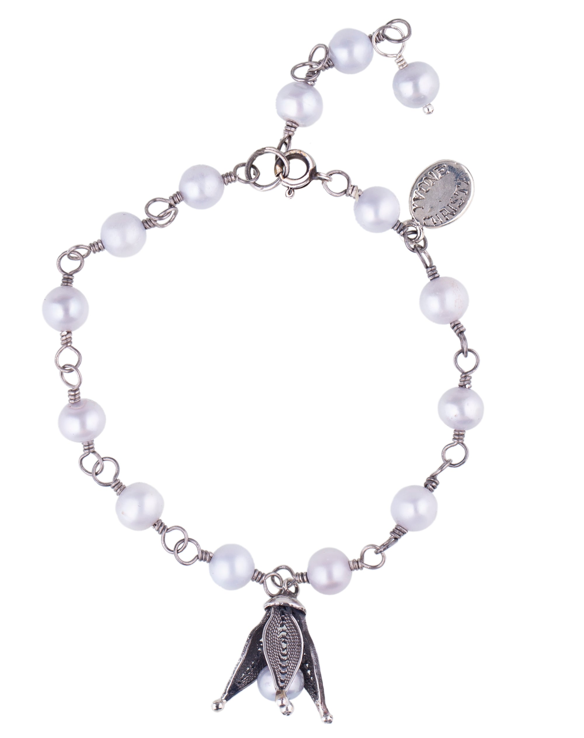 Snowdrop Flower Bracelet