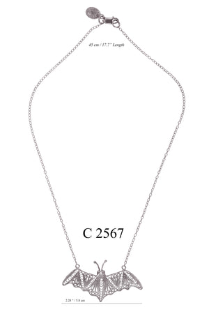 Bat Necklace Sleek ✿