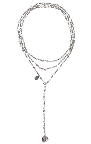 Luna Pearl Drop Necklace