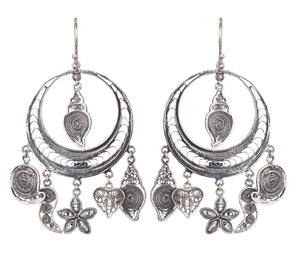 Seaside Charm Hoops - E2483