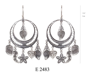Seaside Charm Hoops - E2483