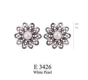 Zinnia White Pearl - E3426