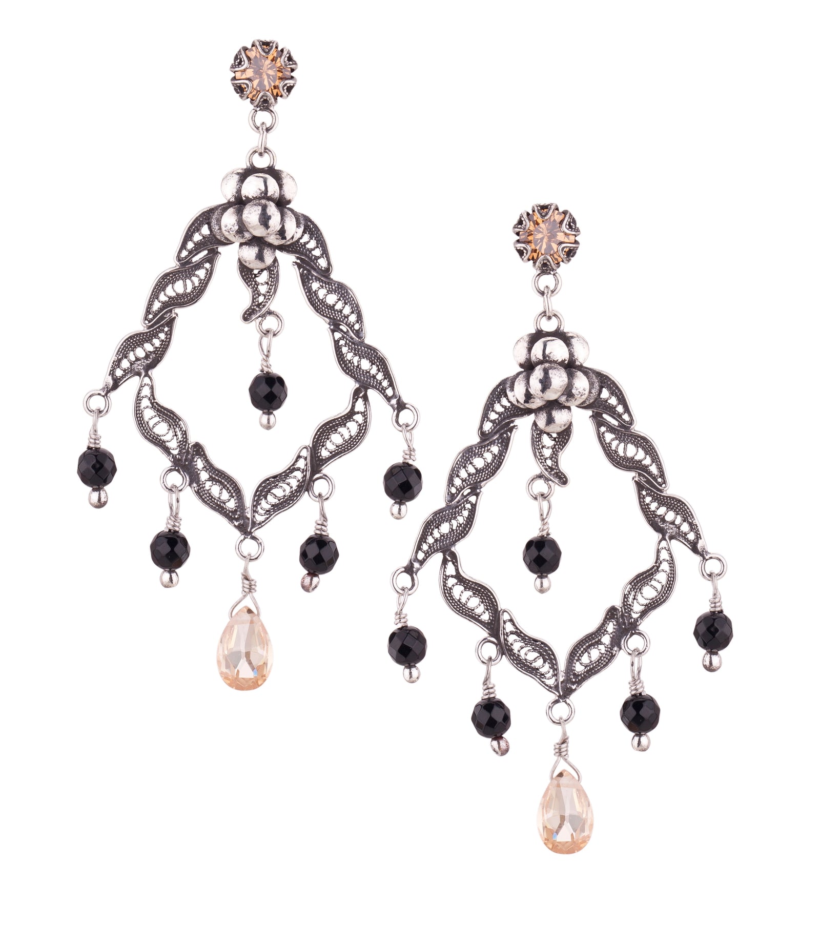 Midnight Radiance Earrings