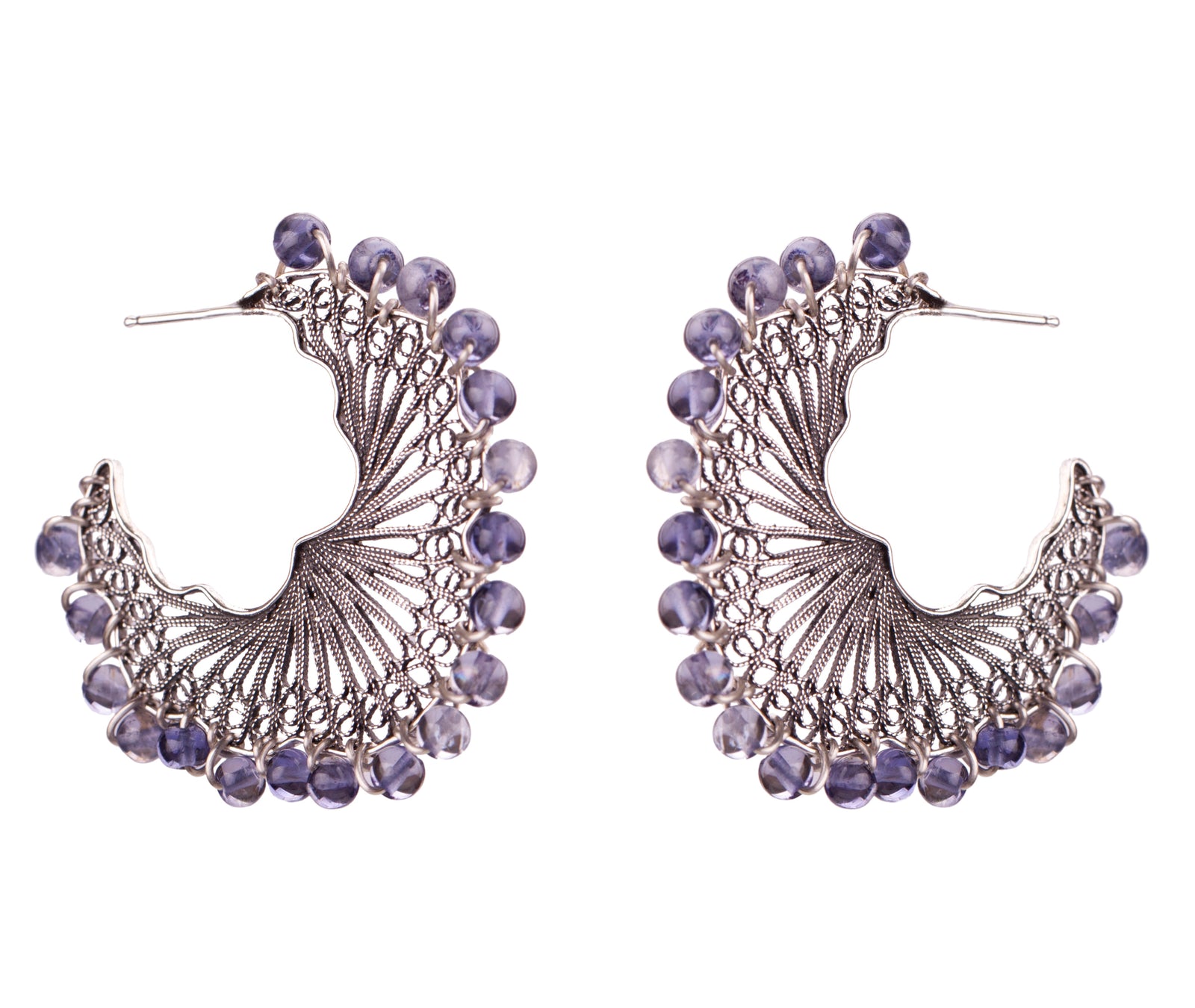 Celestial Fan Earrings