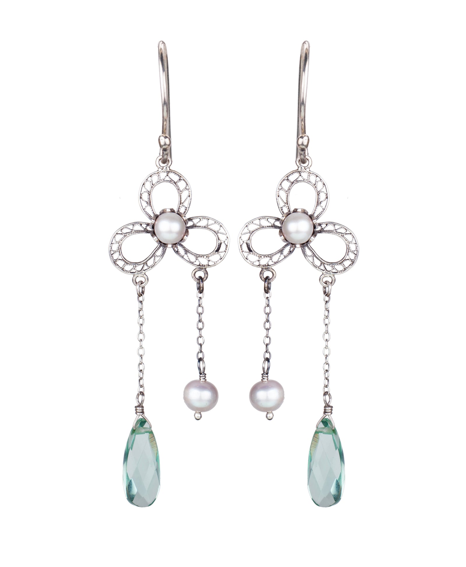Trefoil Drop Earrings - E5210 mod26