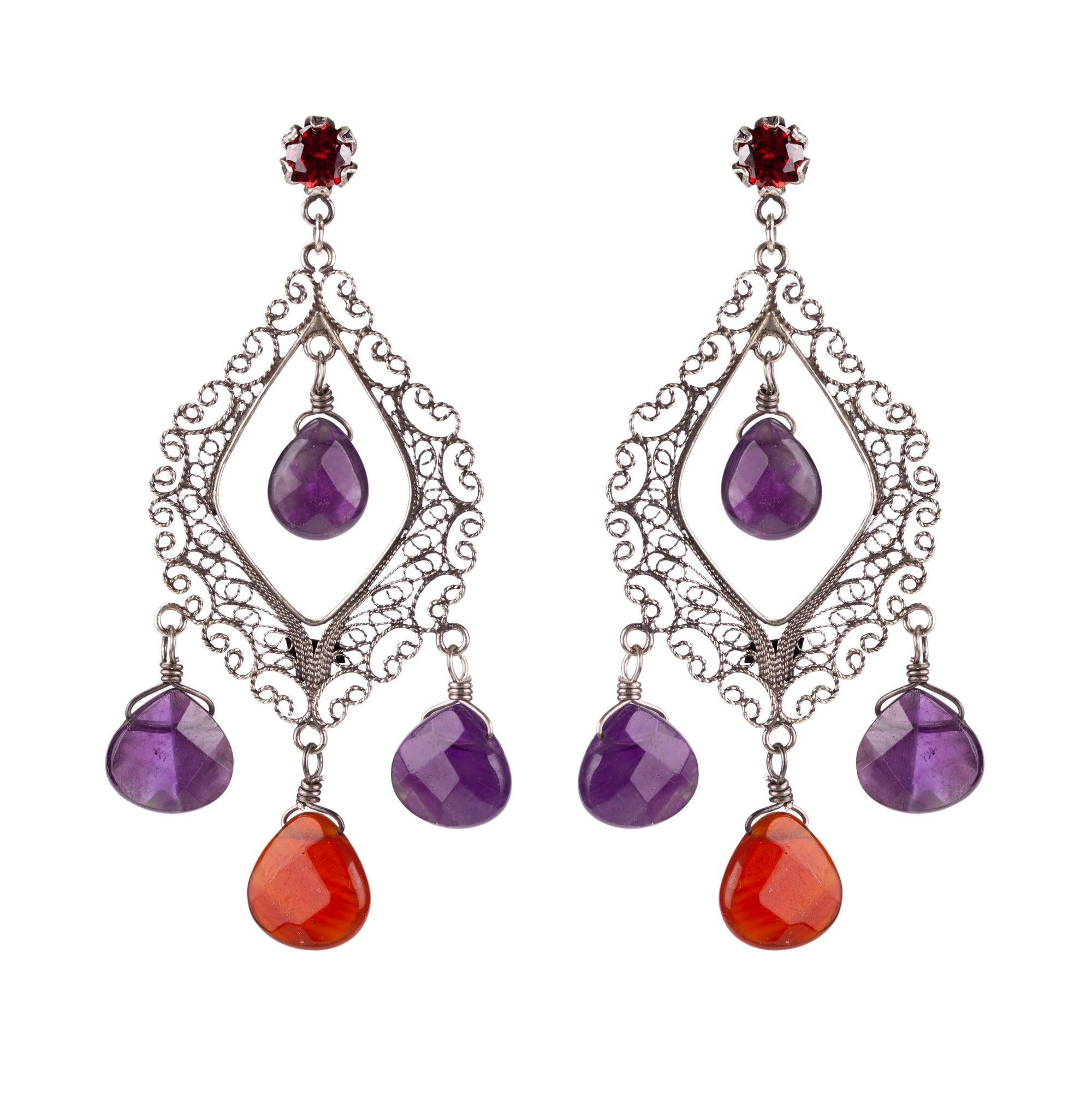 Regal Radiance Earrings