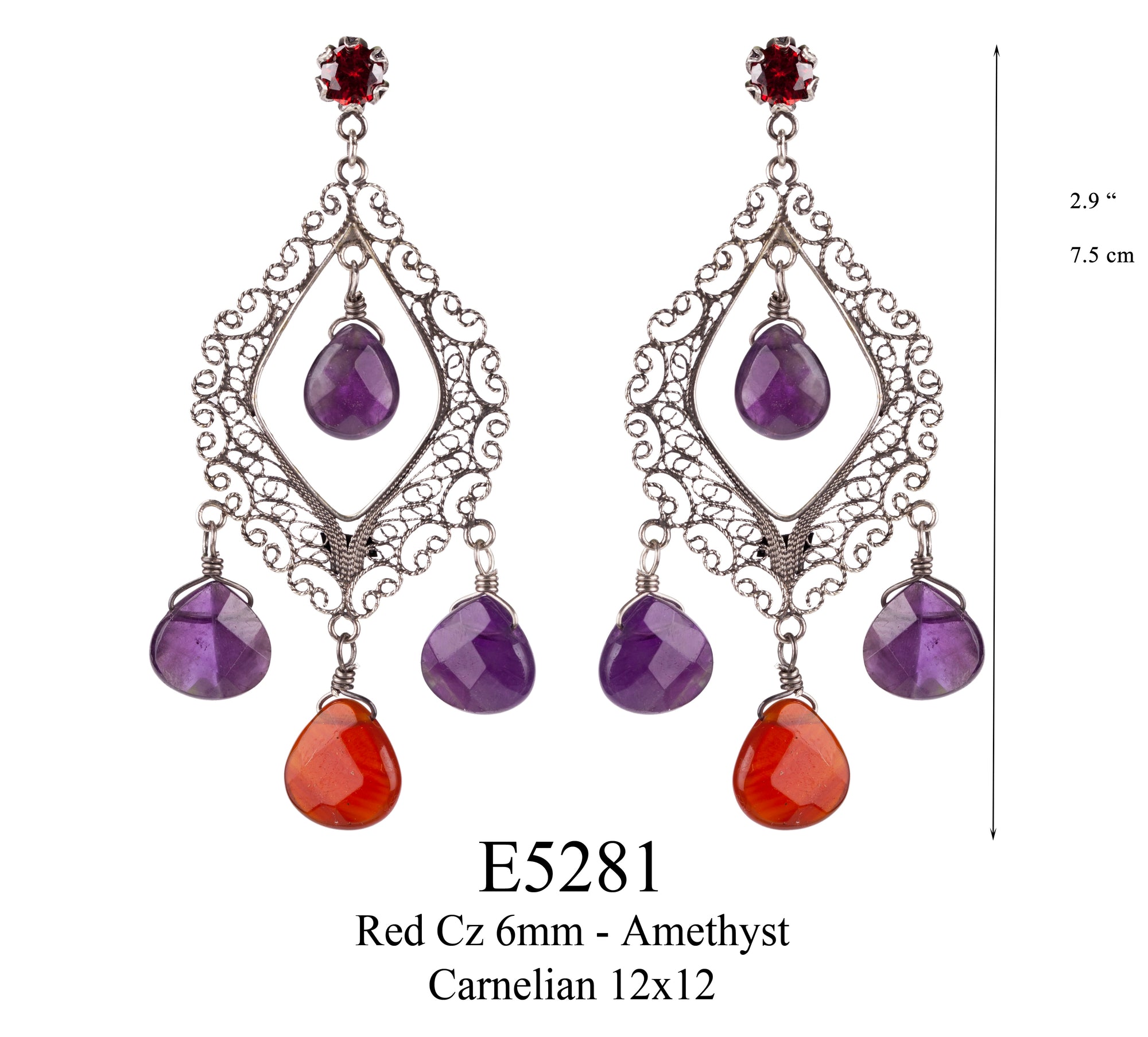 Regal Radiance Earrings