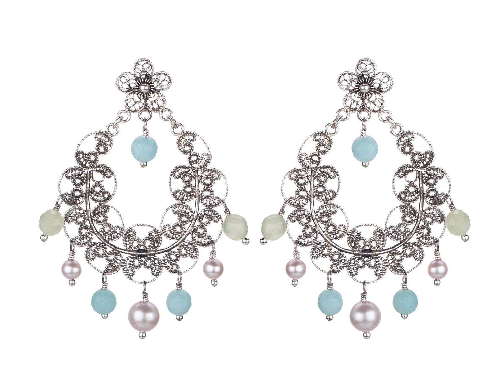 GLACIAL GARDEN EARRINGS - E5289