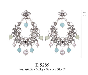 GLACIAL GARDEN EARRINGS - E5289