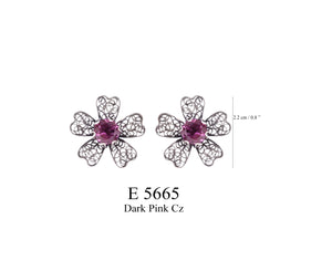 Bloom Filigree Stud Earrings