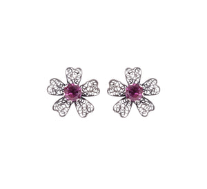 Bloom Filigree Stud Earrings