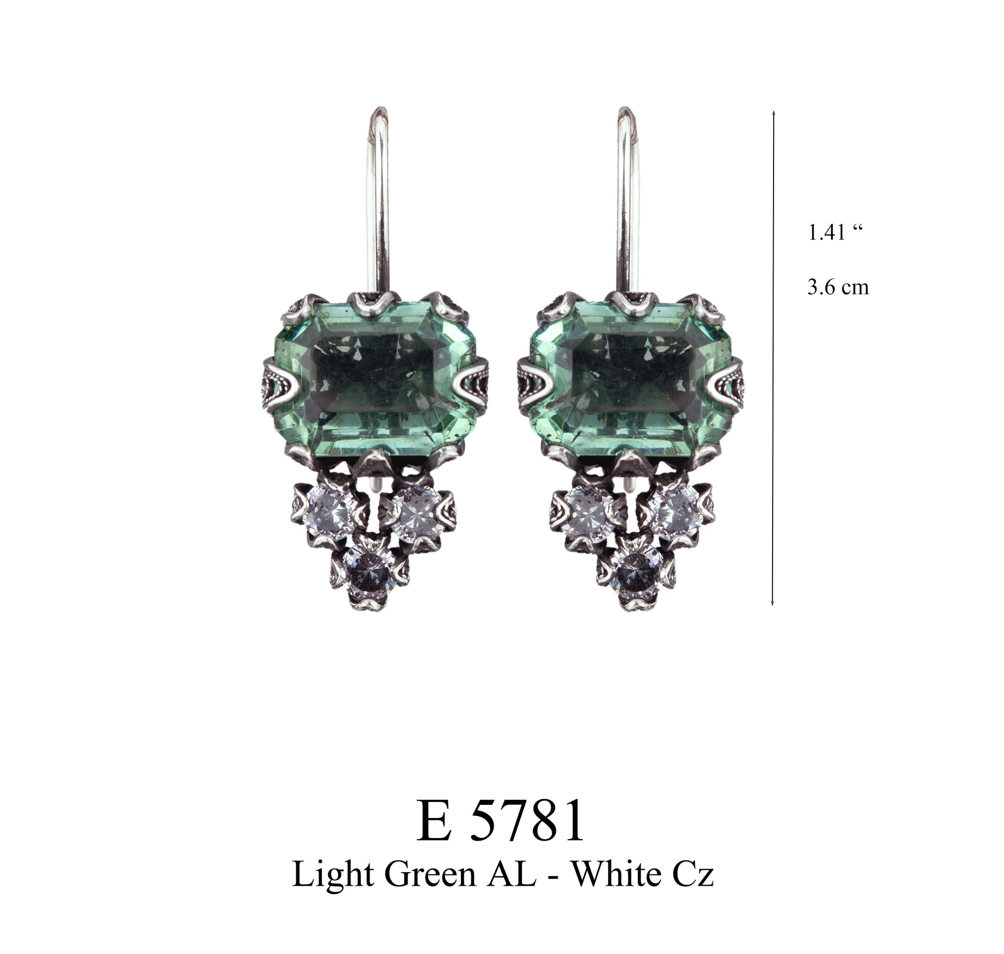 Menage à Verde Earrings