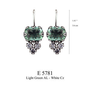 Menage à Verde Earrings