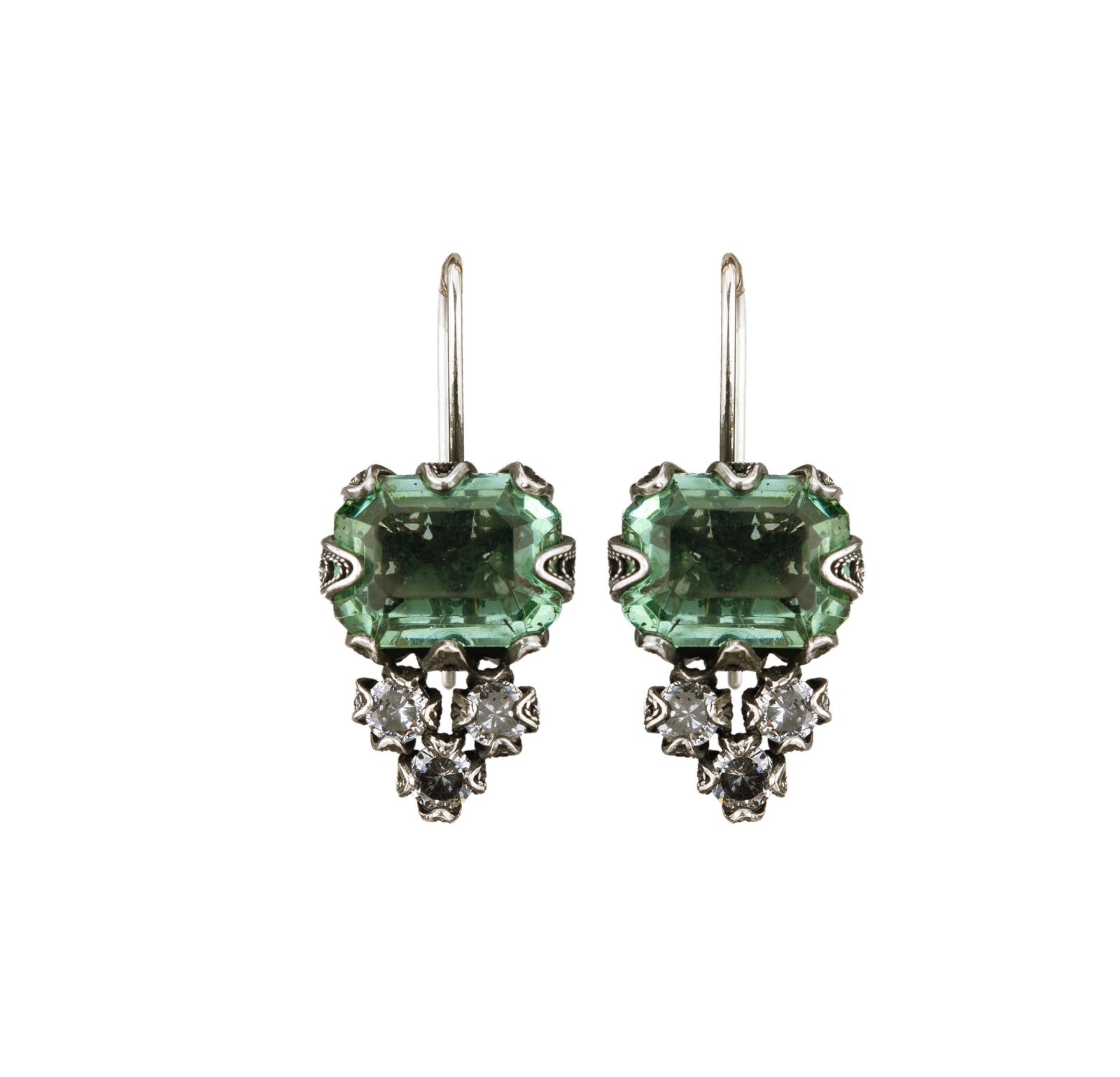 Menage à Verde Earrings