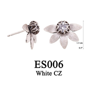 Half Bloom Studs -  ES006