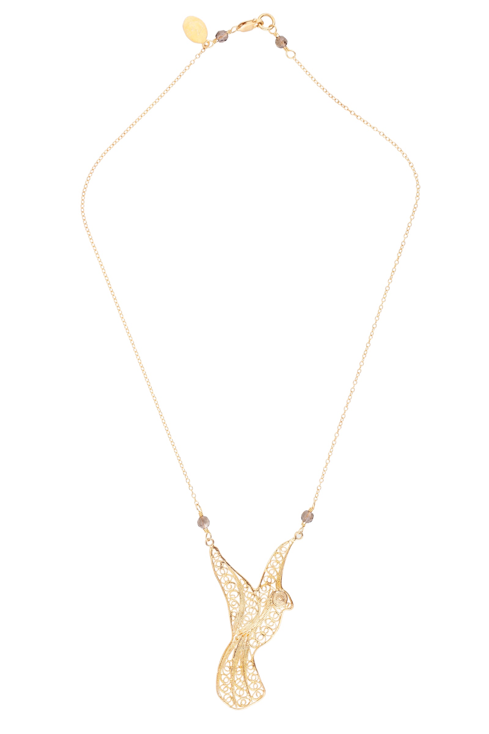 Peace Bird Necklace  GOLD ✿