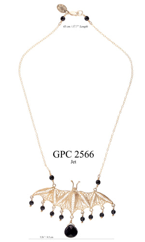 Bat Necklace GOLD ✿