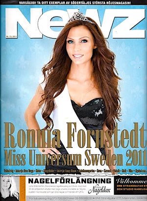 Miss Universe (Miss Universum) Sweden - Ronnie Fortstedt