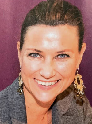 Princess Martha Louise of Sweden wearing Yvone Christa earrings