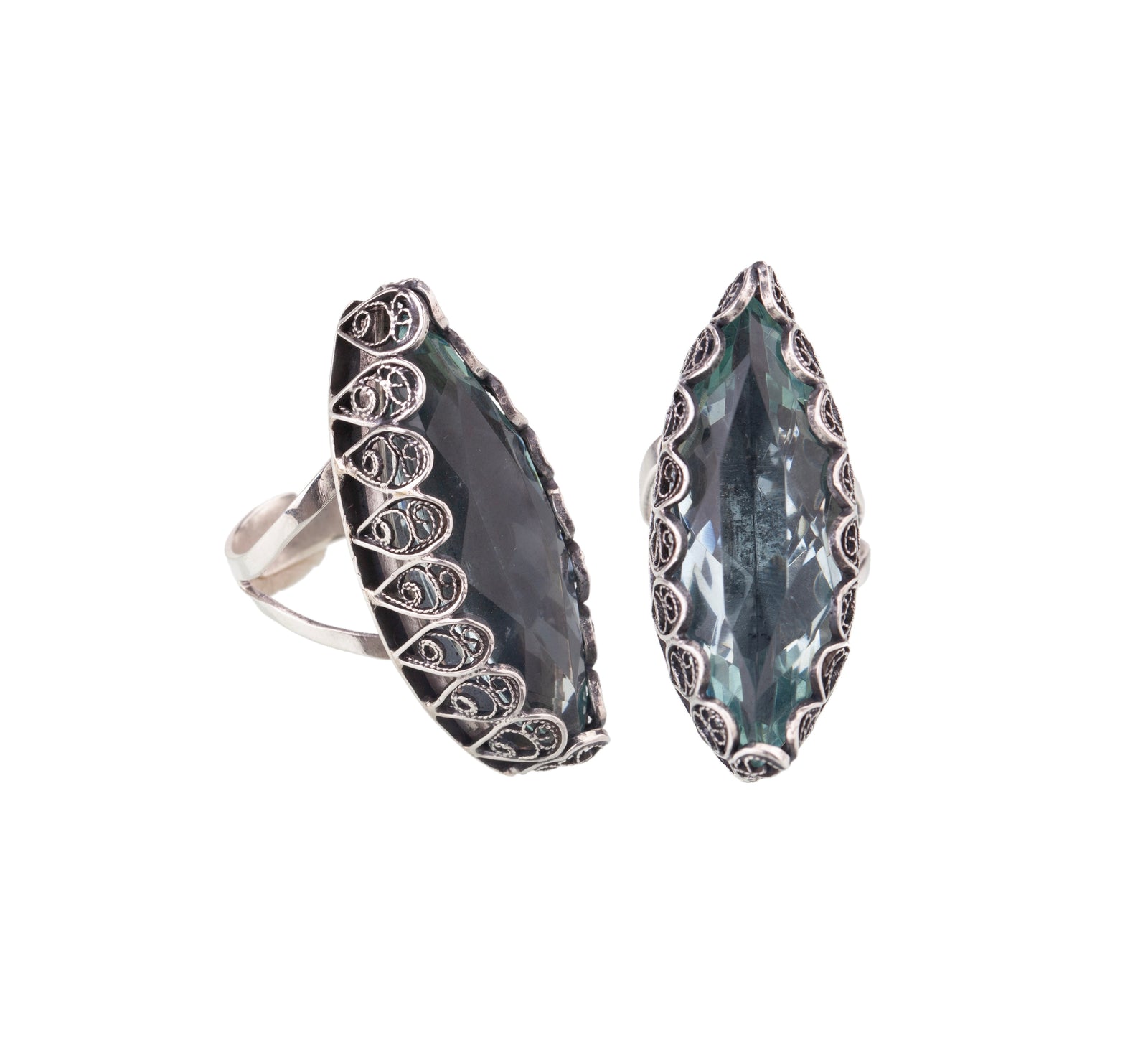 Lemurian Leaf Ring - R5474