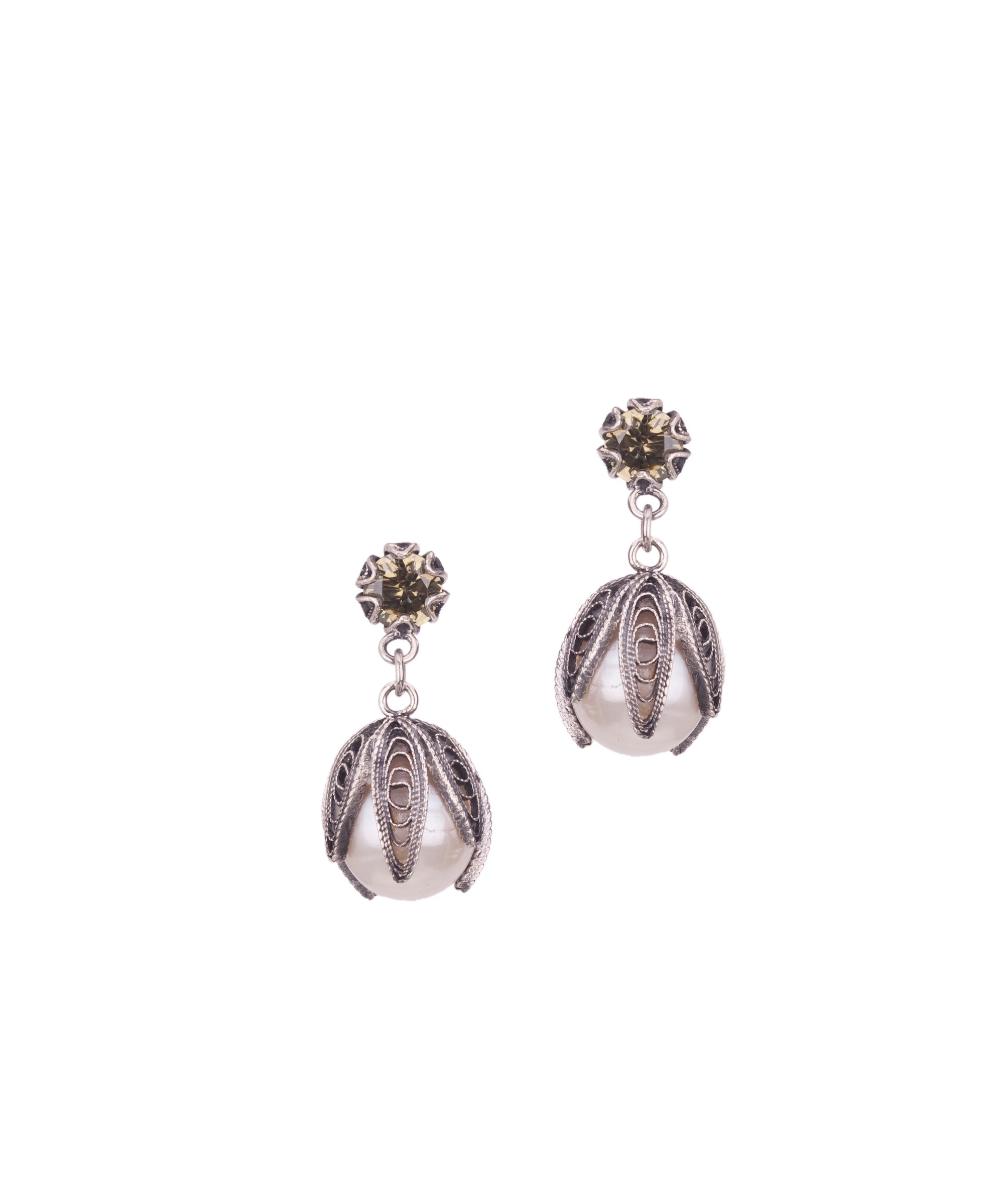 Boucles d'oreilles Bloom en Velours ✿ 