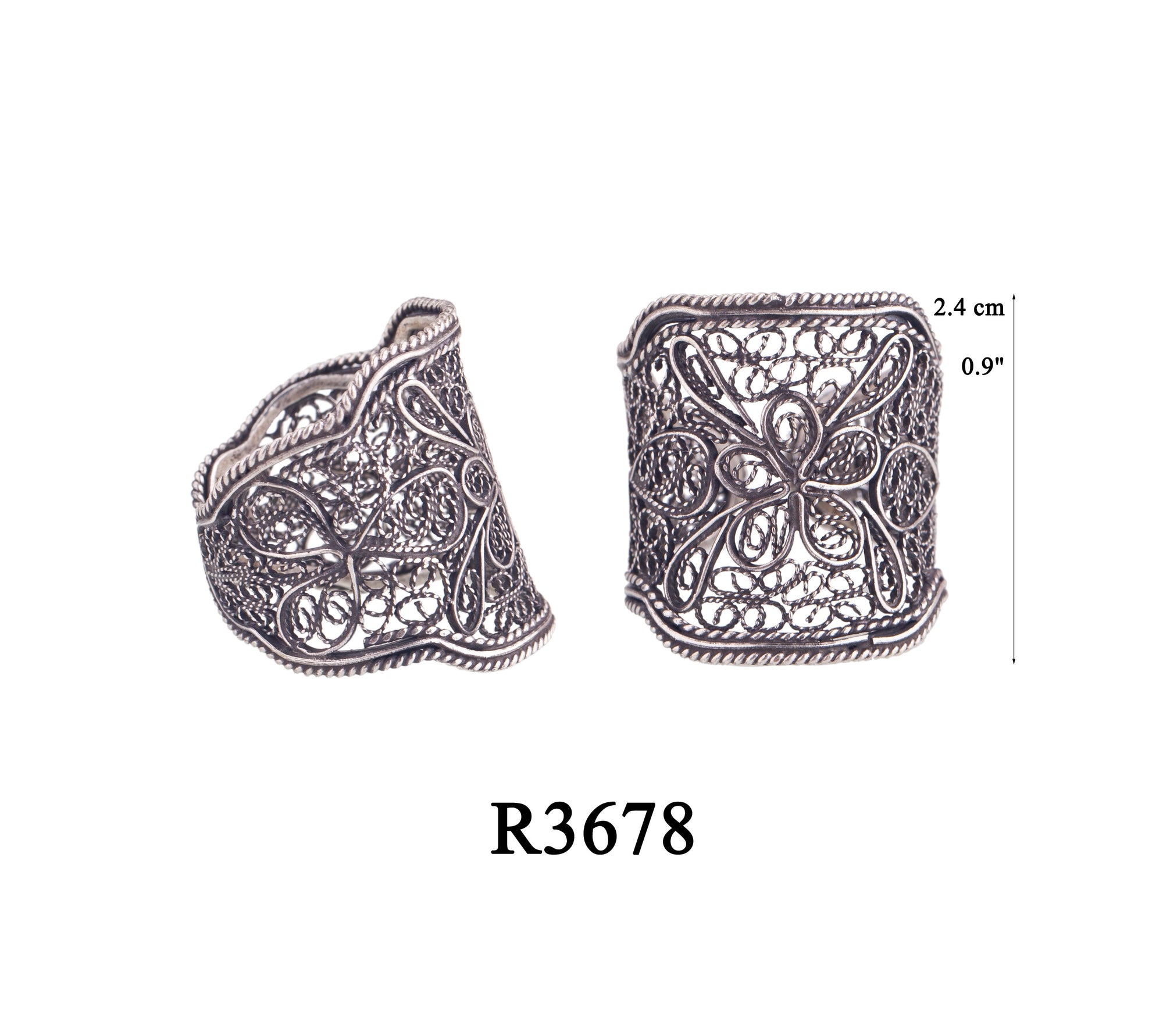Baroque Bloom Ring