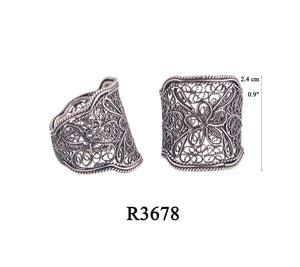 Baroque Bloom Ring
