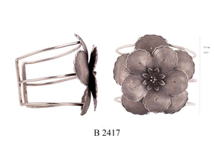 Yvone Christa Floral Filigree Cuff