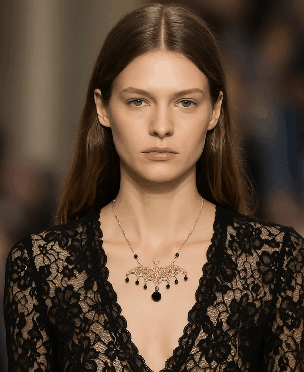 Bat Necklace GOLD ✿