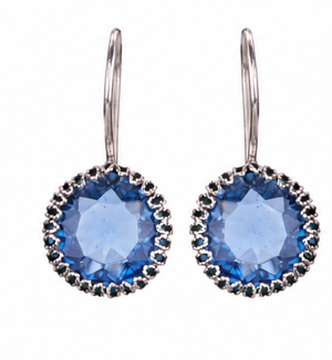 Blue Drop Earrings - E 5503