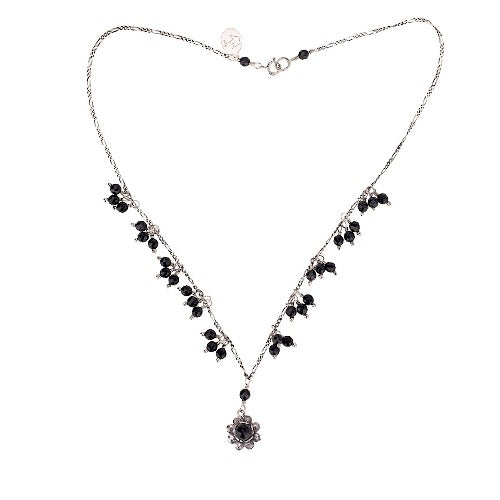 C1402 SINGLE FILIGREE FLOWER NECKLACE by Yvone Christa