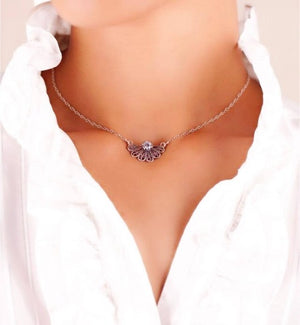 Zinnia Flower Necklace ✿