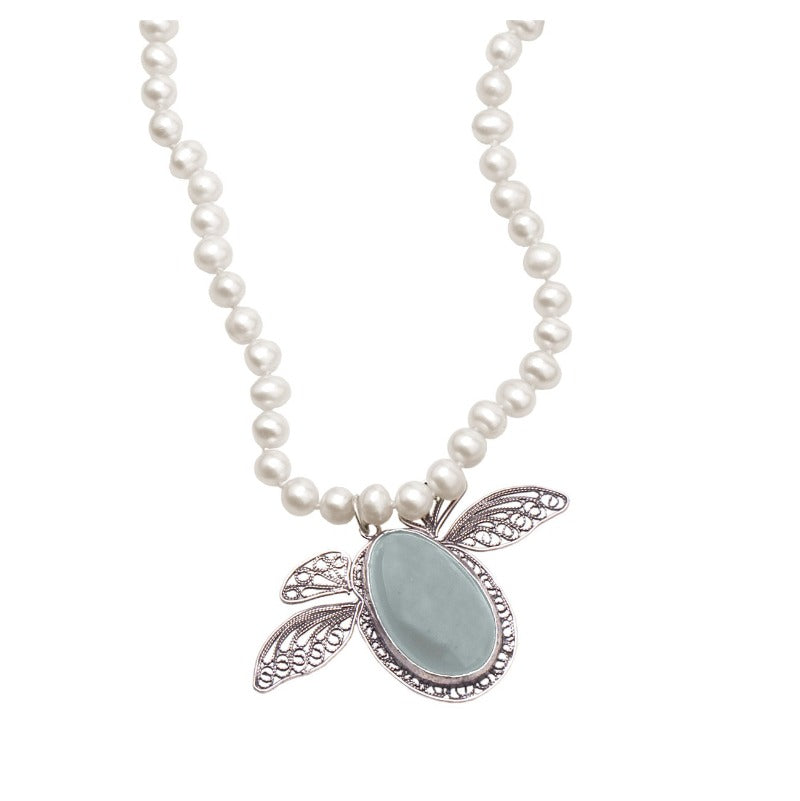 Ladybug necklace_C5124 by Yvone Christa