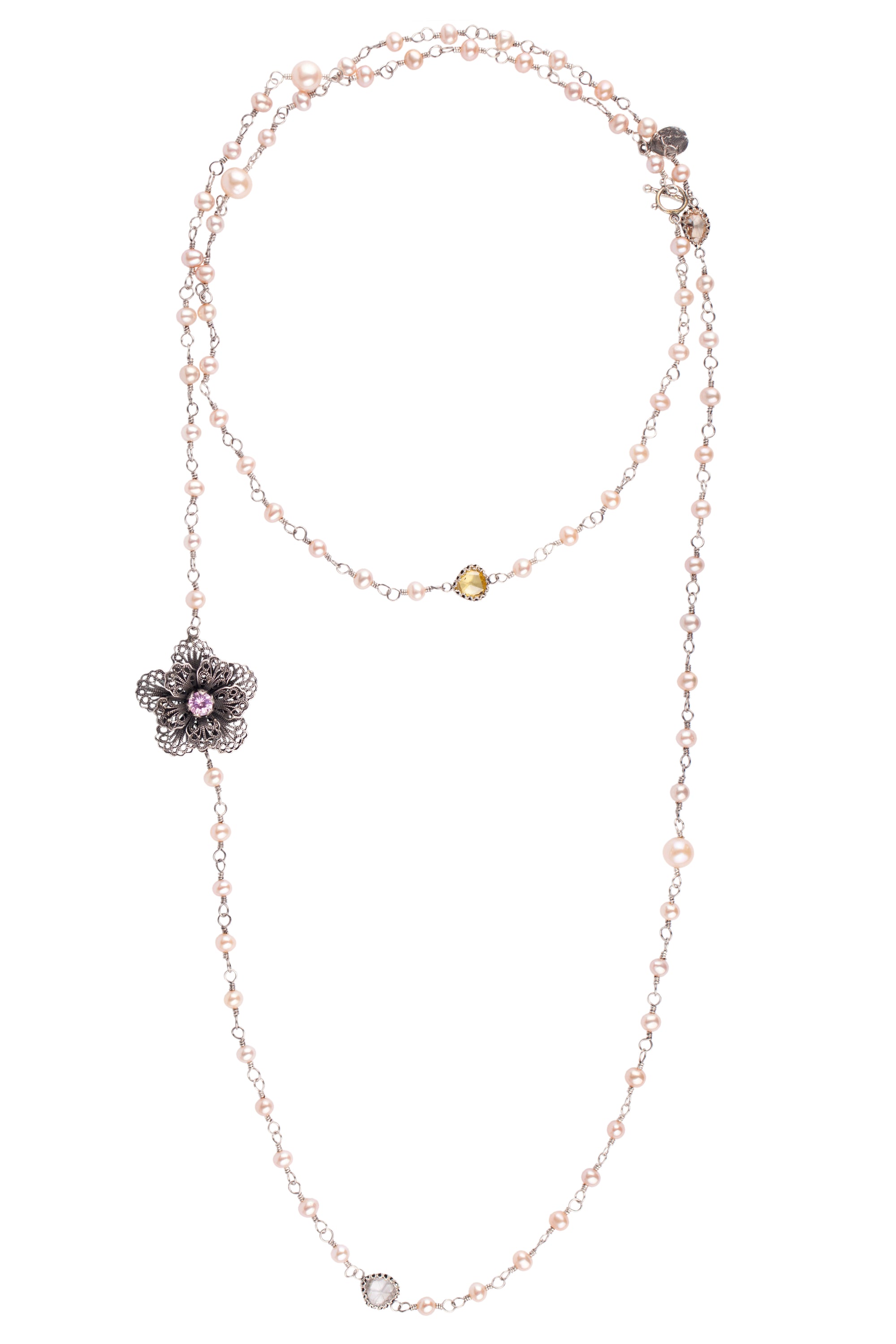 Collier de fleurs de printemps ✿ 