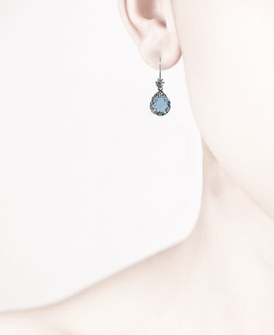 Teardrop earrings - Clear AL