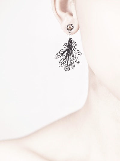 Oak Leaf earrings