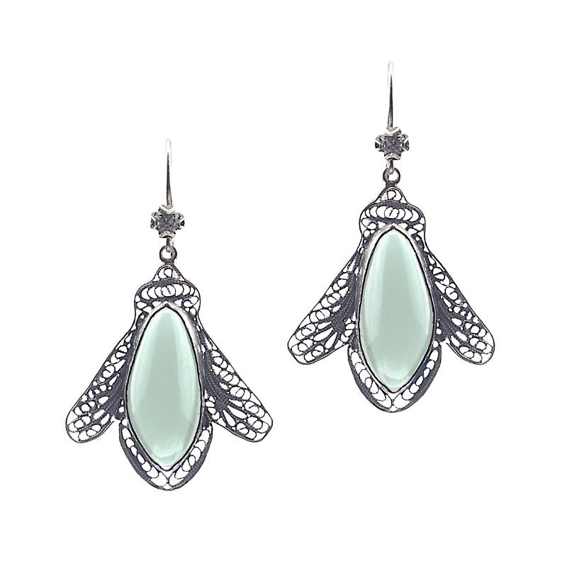 Bumblebee earrings_E5134 by Yvone Christa