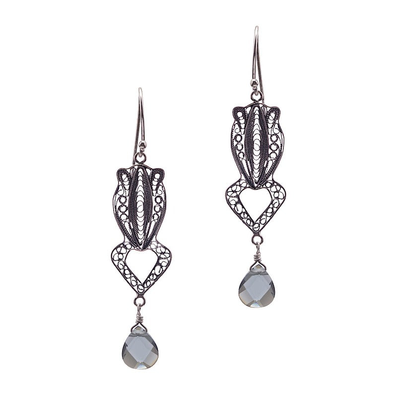 Frog earrings_E5135 by Yvone Christa