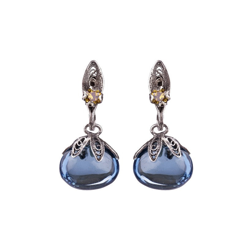 Orecchini Orecchini tirare avanti Turchese Trend Blogger con
