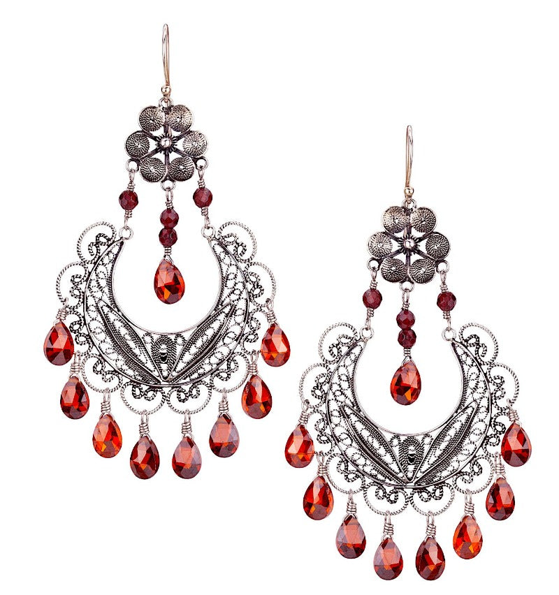 Yvone Christa_FRIDA CHANDELIER EARRINGS_EC886