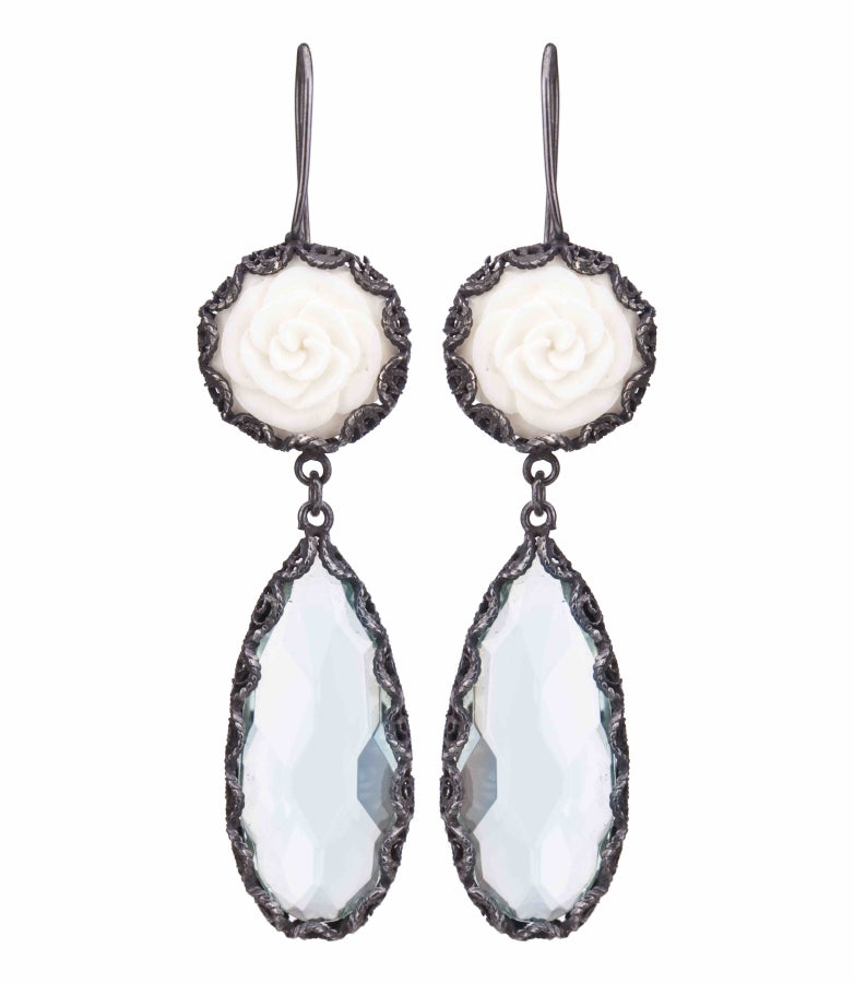 Boucles d'oreilles filigrane bohème chic 