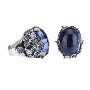 YVONE CHRISTA_LARGE OVAL HORTENSIA RING _R3688
