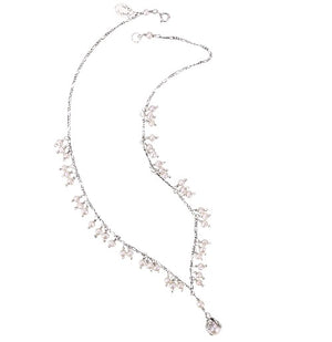 C556 Lily of the Valley Necklace by Yvone Christa