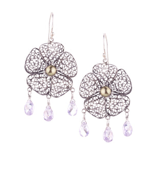 Spring Bloom earrings.  ✿